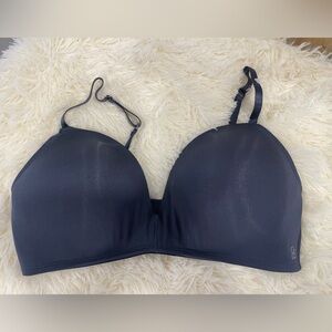 Jessica Simpson Charcoal Bikini Top
